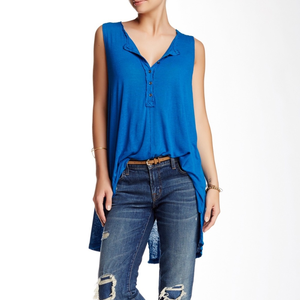 NWT Free People Union Henley Top S
